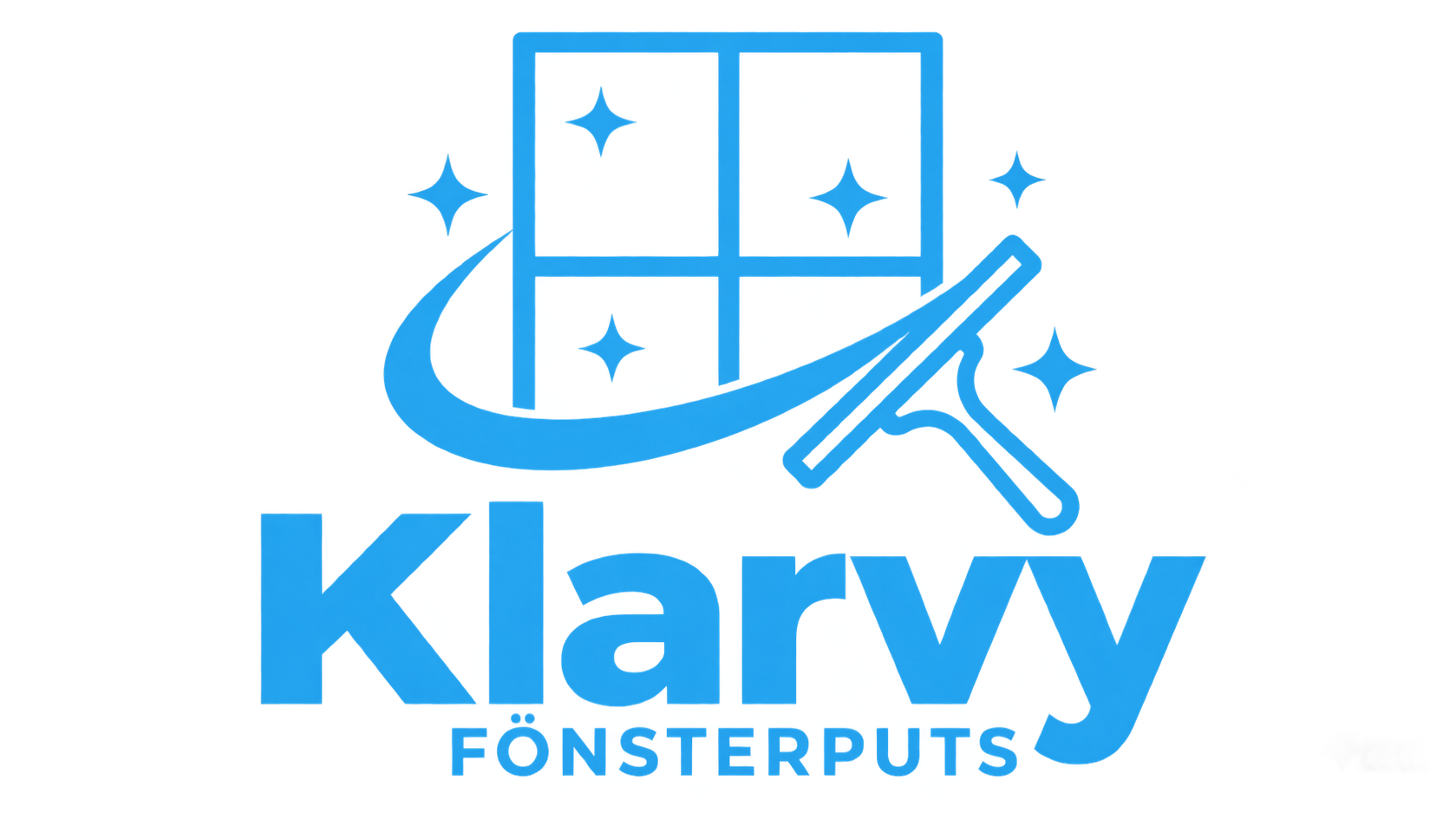 Klarvy Fönsterputs Logotyp